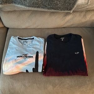 2 Hollister short sleeve shirts